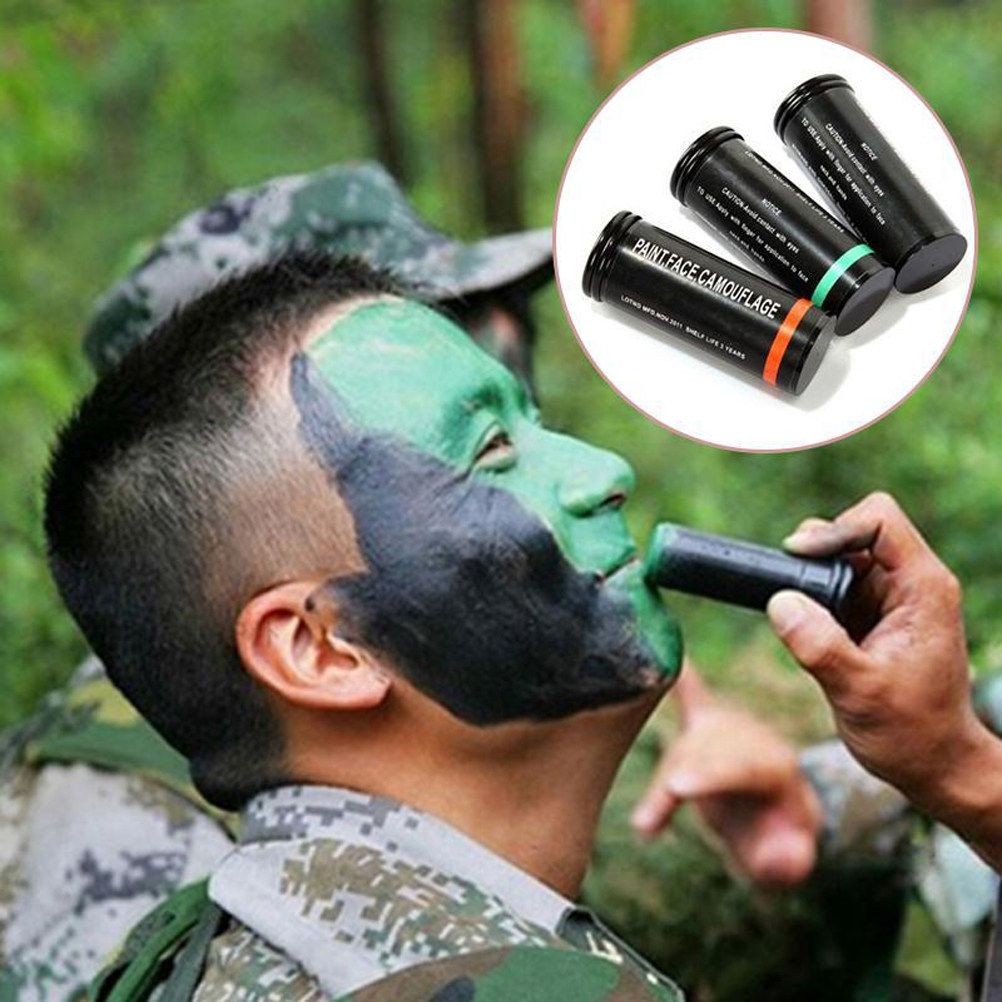 3-częściowy zestaw farb do twa – Camo Face Paint recenzja i cena