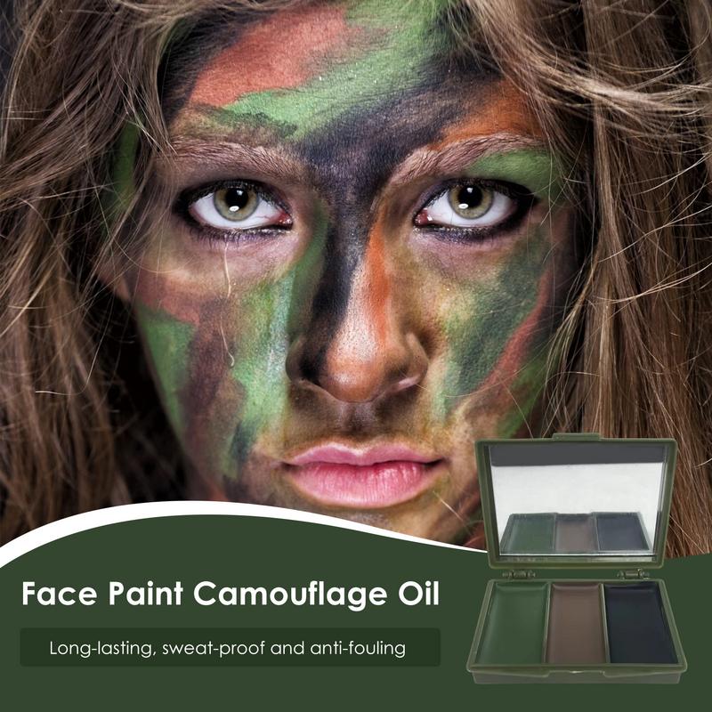 Farba do twarzy Camouflage Oil – Camo Face Paint recenzja i cena
