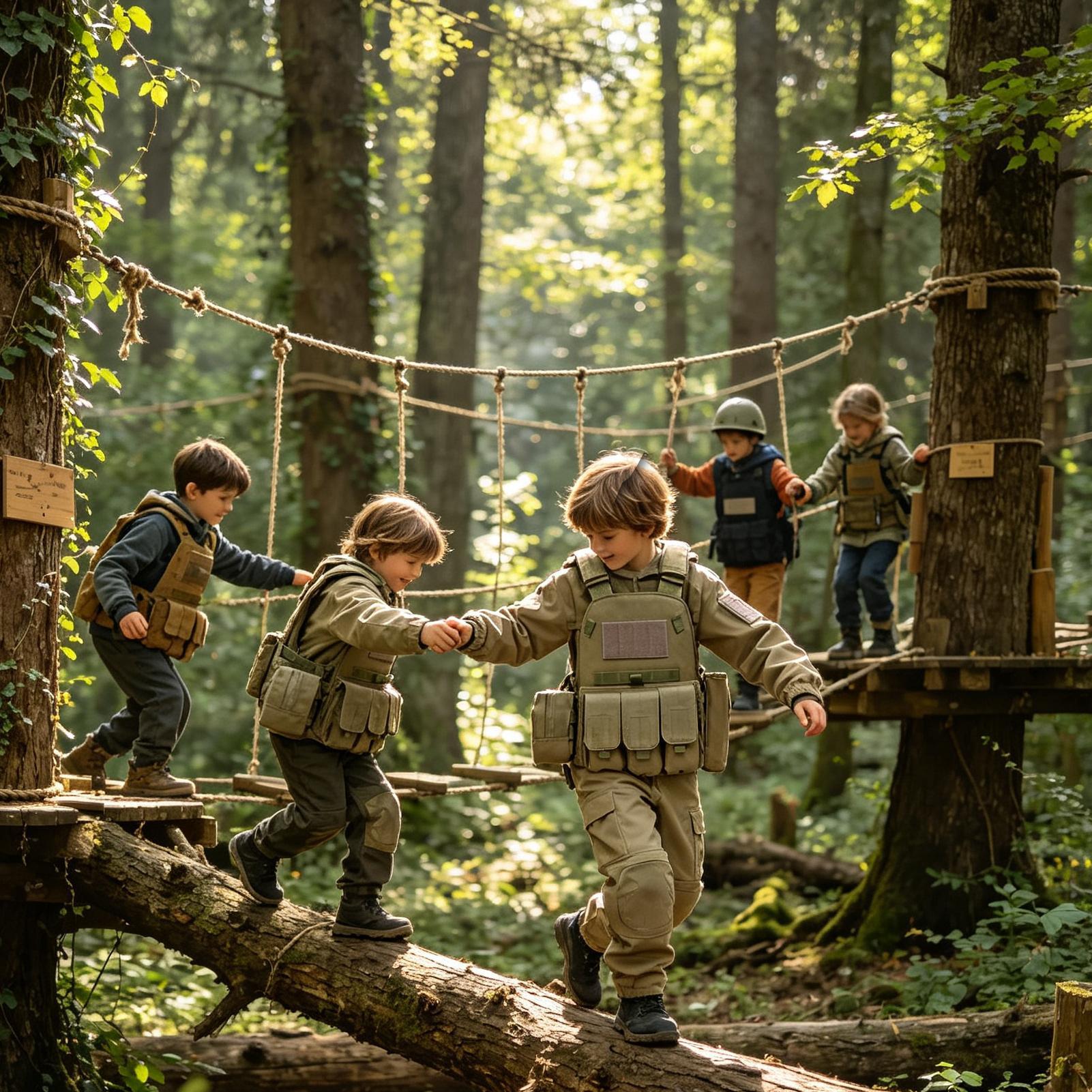 Kamizelka taktyczna dla dzieci – Outdoor Hunting Games For Kids recenzja i cena
